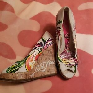 Ed hardy wedges